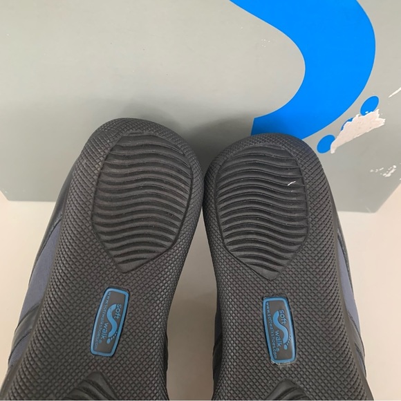 Softwalk Topeka navy blue leather lace up sneakers Women’s US 6 N Narrow width - Picture 6 of 10